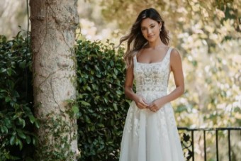 Allure Bridals 9900 #1 default Lt. Champagne/Ivory/Nude thumbnail
