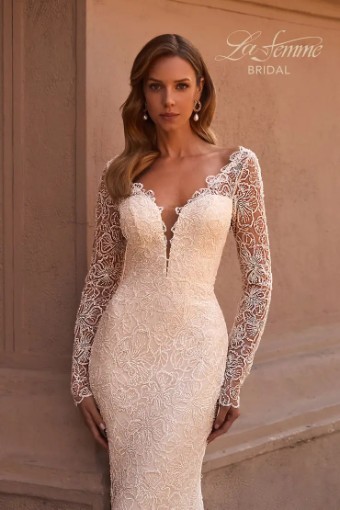 La Femme B1265 #1 Ivory/Nude thumbnail