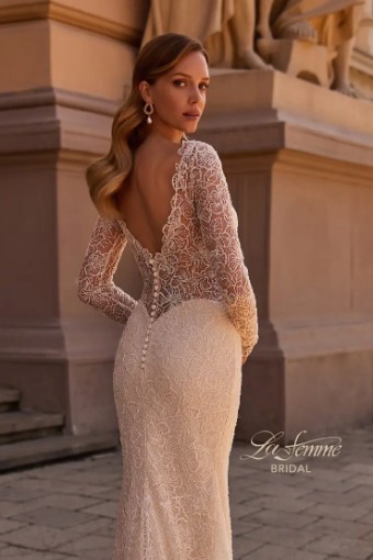 La Femme B1265 #5 Ivory/Nude thumbnail