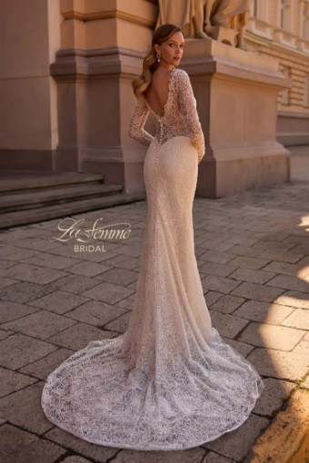 La Femme B1265 #4 Ivory/Nude thumbnail