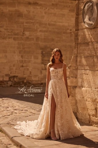 La Femme B1380 #1 Ivory/Nude thumbnail