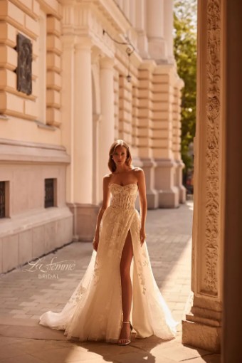 La Femme B1381 #3 Ivory/Latte thumbnail
