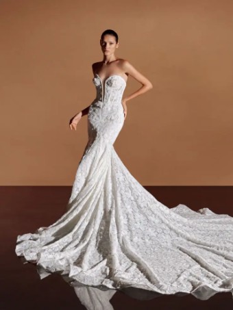 Pronovias Sale LAVANYA #1 Off White thumbnail