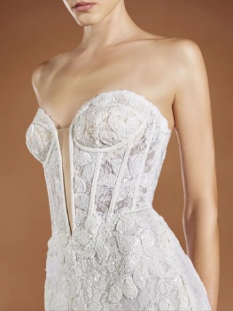 Pronovias Sale LAVANYA #3 Off White thumbnail