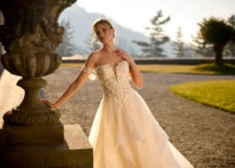 Randy Fenoli Jolene #1 Ivory/Blush/Nude thumbnail