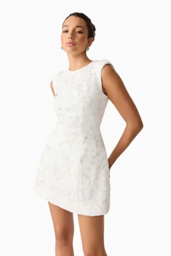 Elliatt Carol Tulip Mini Dress #2 White thumbnail