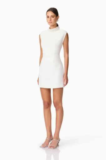 Elliatt Rafaela Mini Dress #3 Ivory thumbnail