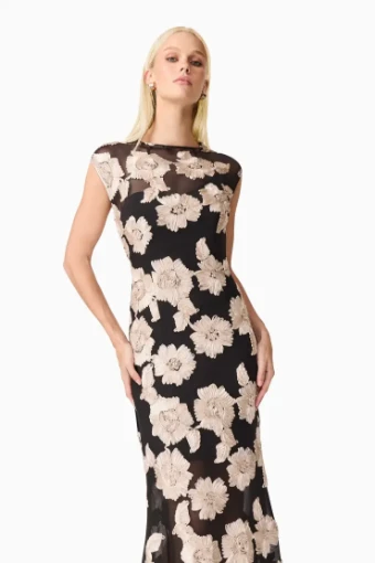 Elliatt Margaux Gown #2 Black/Gold thumbnail