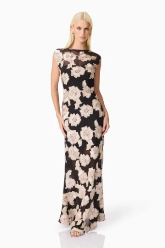 Elliatt Margaux Gown #3 Black/Gold thumbnail
