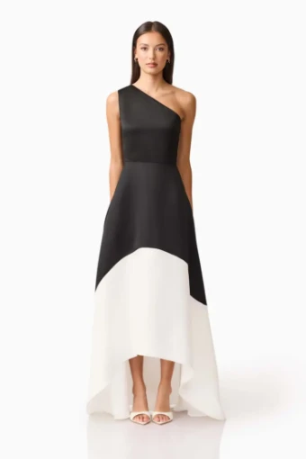 Elliatt Sorrel Gown #0 default Black/White thumbnail