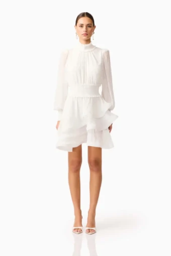 Elliatt Moss Mini Dress #0 default White thumbnail