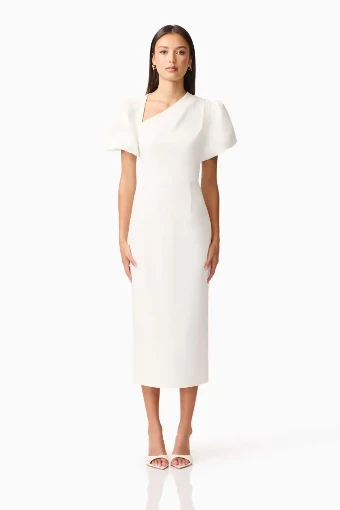 Elliatt Hester Midi Dress #0 default Ivory thumbnail