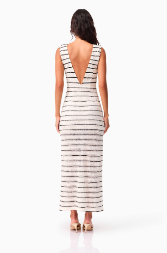 Elliatt Eldora Midi Dress #2 default Black/White thumbnail