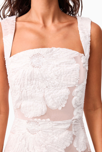 Elliatt Roxana Midi Dress #1 Ivory thumbnail