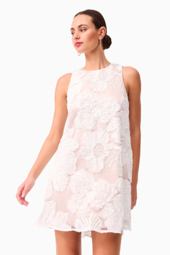 Elliatt Roxana Shift Mini Dress #0 default Ivory thumbnail