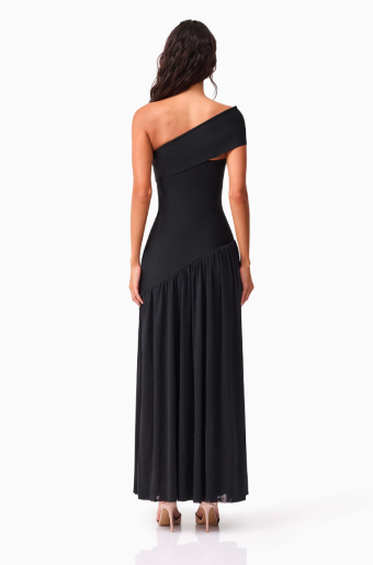 Elliatt Jesselle Asymmetrical Gown #1 Black thumbnail