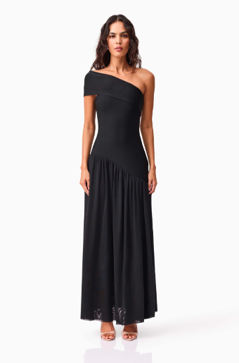 Elliatt Jesselle Asymmetrical Gown #2 Black thumbnail