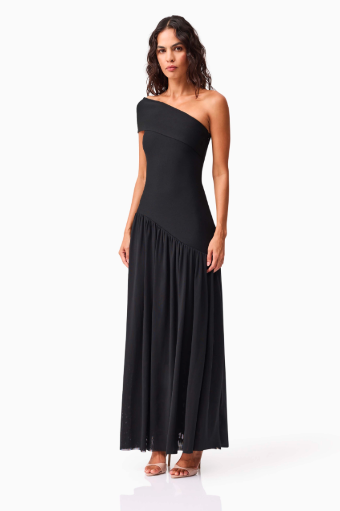 Elliatt Jesselle Asymmetrical Gown #4 default Black thumbnail