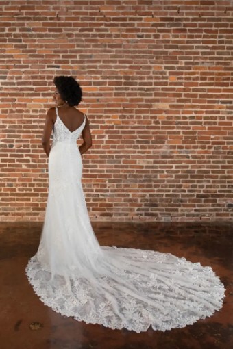 Essense of Australia D3695 #1 default (IV-BC) Ivory Lace and Tulle over Biscotti Gown thumbnail