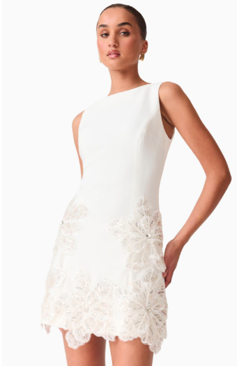 Elliatt Skye Mini Dress #1 default White thumbnail