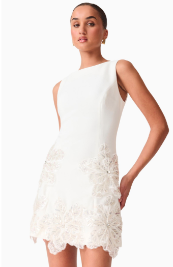 Elliatt Skye Mini Dress #1 default White thumbnail