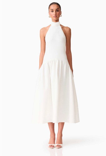 Elliatt Nolana Midi Dress #3 White thumbnail