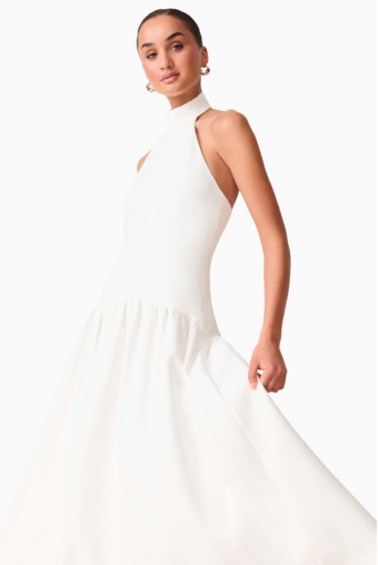 Elliatt Nolana Midi Dress #2 White thumbnail