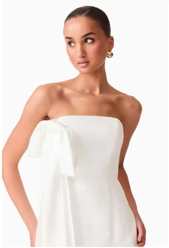 Elliatt Noralyn Strapless Gown #2 White thumbnail