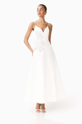 Elliatt Stella A Line Gown #10 White thumbnail