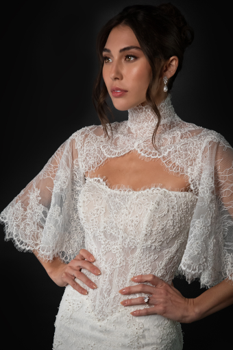Martina Liana ML2010 #4 default (IV-IVR) Ivory Lace and Tulle over Ivory Gown thumbnail