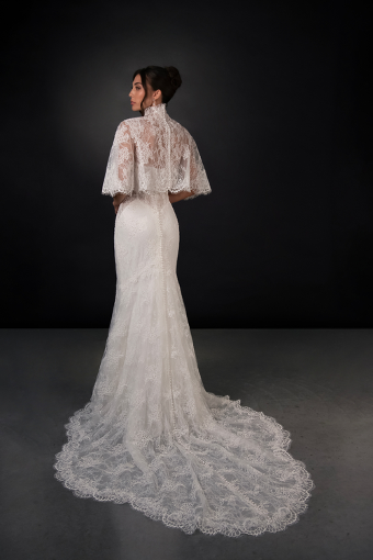 Martina Liana ML2010 #1 (IV-IVR) Ivory Lace and Tulle over Ivory Gown thumbnail