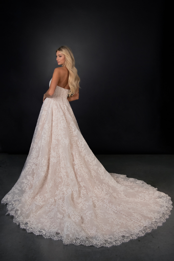 Martina Liana ML2070 #1 (IV-BC) Ivory Lace and Tulle over Biscotti Gown thumbnail