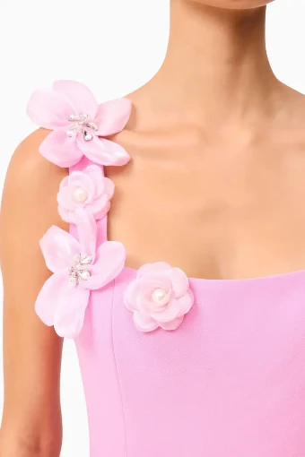 Elliatt Chantelle Midi Dress #1 Pink thumbnail