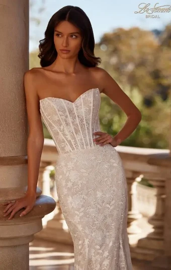 La Femme Sale B1357 #2 Ivory/Nude thumbnail