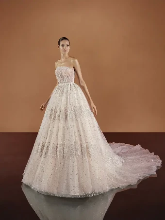 Pronovias Sale TAJ #0 default Off White/Light Blush thumbnail