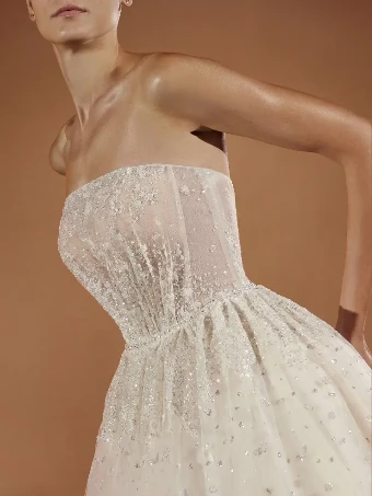 Pronovias Sale TAJ #1 Off White/Light Blush thumbnail