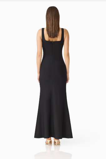 Elliatt Odelia Beaded Maxi Dress #14 Black thumbnail