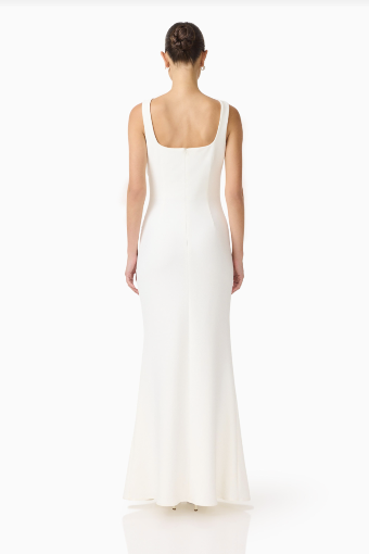 Elliatt Odelia Beaded Maxi Dress #19 White thumbnail