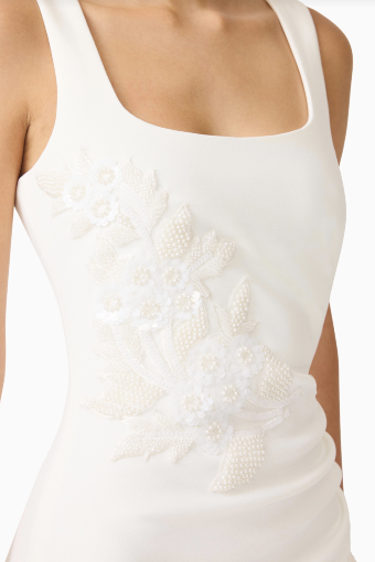 Elliatt Odelia Beaded Maxi Dress #21 White thumbnail