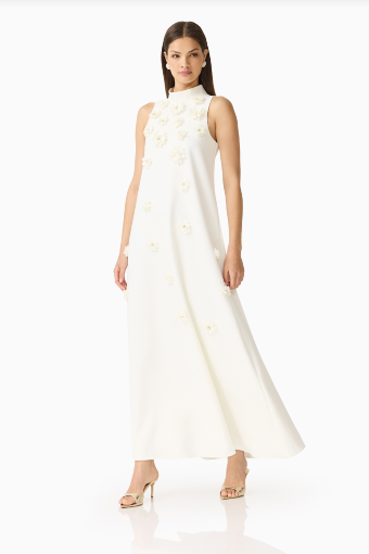 Elliatt Solenne Maxi Gown #3 White thumbnail