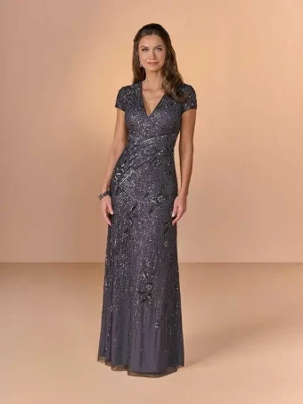 Adrianna Papell Platinum 40524 #0 default Gunmetal thumbnail