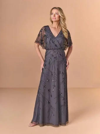 Adrianna Papell Platinum 40535 #0 default Gunmetal thumbnail