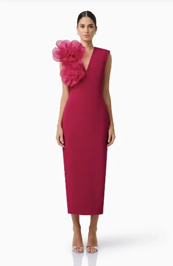Elliatt Verdessa Maxi Dress #2 Raspberry Pink thumbnail