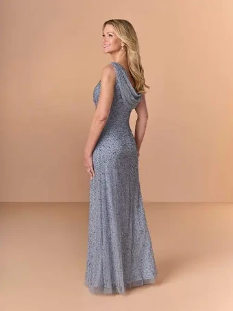 Adrianna Papell Platinum 40521 #2 Misty Blue thumbnail
