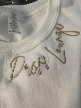 Heirloom Bridal DL Sweatshirt #9 White thumbnail