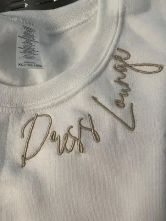 Heirloom Bridal DL Sweatshirt #6 White thumbnail