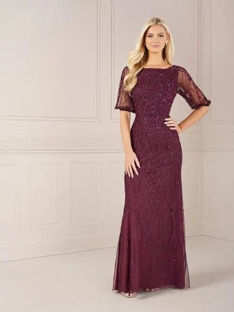 Adrianna Papell Platinum 40443 #0 default Merlot thumbnail