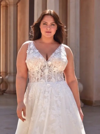Pronovias Huron #1 Off White/Warm Ivory thumbnail