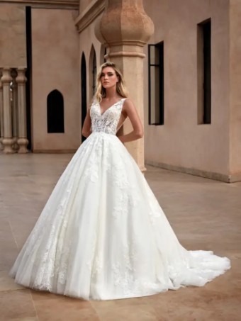 Pronovias Huron #5 default Off White/Warm Ivory thumbnail