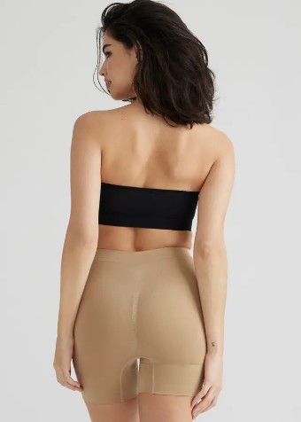 Yummie Mid Waist Thigh Shaper w/ CB Ruching #3 default Black thumbnail